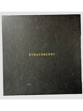Strathberry EMPTY Box for Allegro Mini Handbag Black & Gold 10" x 10" x 4.5H
